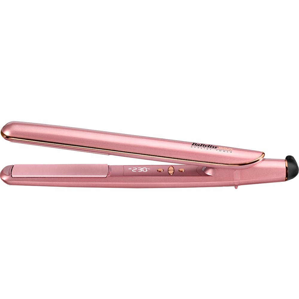 Babyliss Pro Keratin Lustre Hair Straightener Pink Blush Justmylook