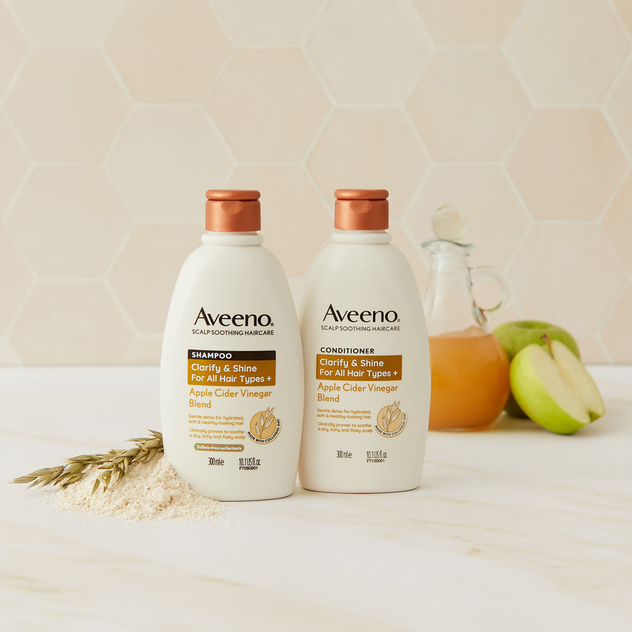 Why Aveeno's Apple Cider Vinegar Blend is a Must-Have for Shiny Hair