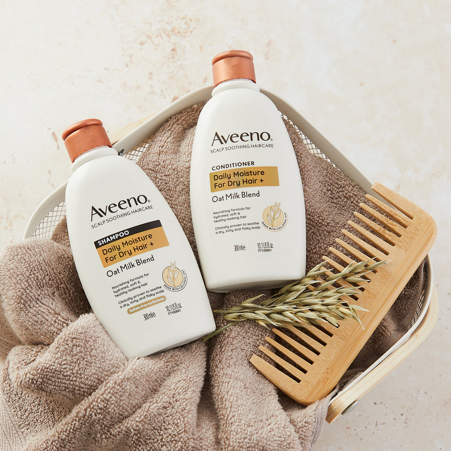 Discover the Benefits of Aveeno's Oat Milk Blend Shampoo for Soft, Manageable Hair