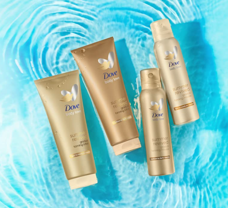 Achieve Glowing Skin with Dove's Self-Tanning Lotions