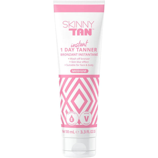 Skinny Tan 1 Day Instant Wash Off Tanner Medium 100ml