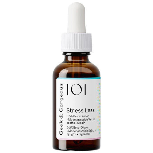 Geek & Gorgeous 101 Stress Less 0.5% Beta-Glucan & Madecassoside Serum 30ml