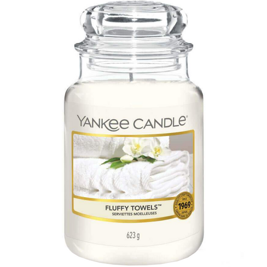 Yankee Candle Fluffy Towels Large Jar Candle