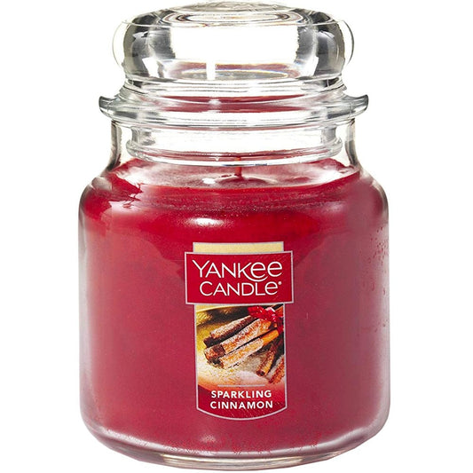 Yankee Candle Sparkling Cinnamon Medium Jar Candle