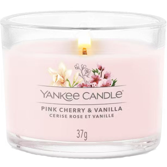 Pink Cherry & Vanilla Votive Candle