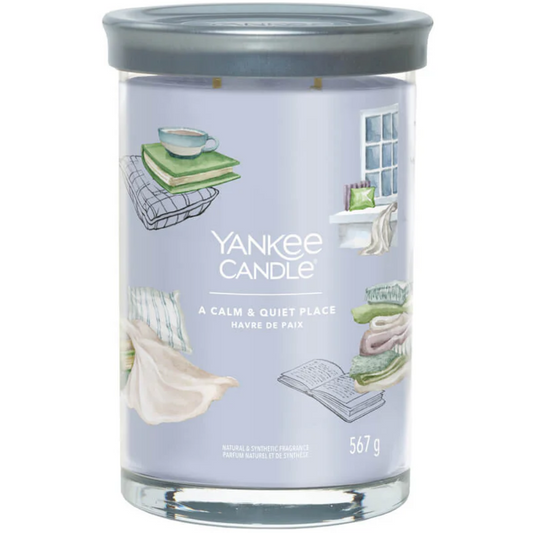 Yankee Candle A Calm & Quiet Place Large Signature Tumbler Jar Candle