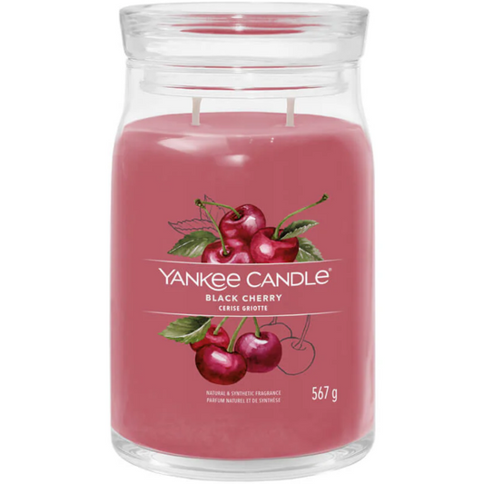 Yankee Candle Black Cherry Large Signature Jar Candle