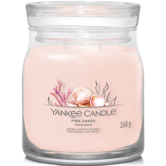 Yankee Candle Pink Sands Medium Signature Jar Candle