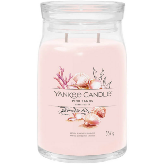 Yankee Candle Pink Sands Large Signature Jar Candle