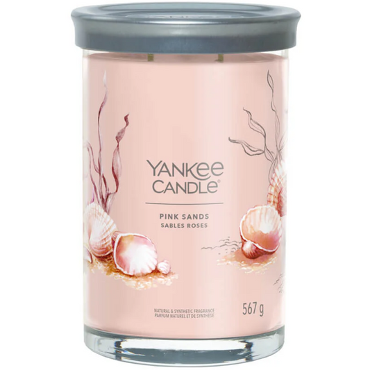 Yankee Candle Pink Sands Large Signature Tumbler Jar Candle