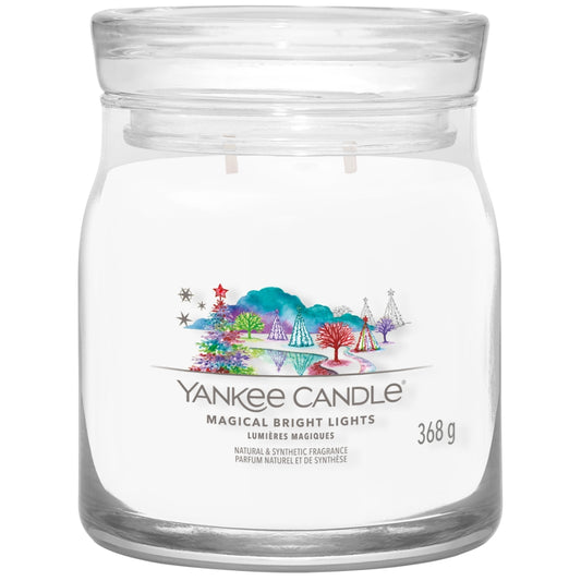 Yankee Candle Magical Bright Lights Medium Signature Jar Candle