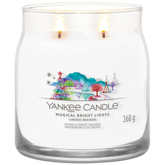 Yankee Candle Magical Bright Lights Medium Signature Jar Candle