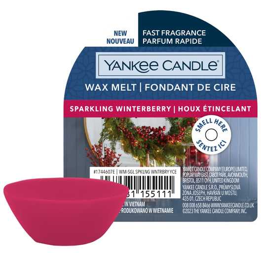 Yankee Candle Sparkling Winterberry Wax Melt