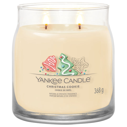 Yankee Candle Christmas Cookie Medium Signature Jar Candle