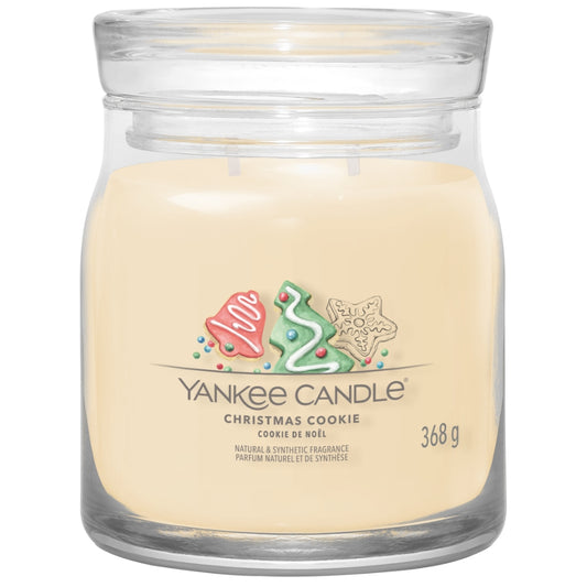 Yankee Candle Christmas Cookie Medium Signature Jar Candle