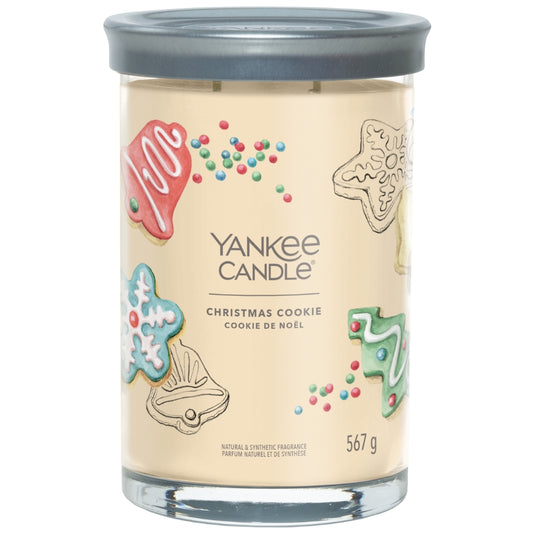 Yankee Candle Christmas Cookie Large Signature Tumbler Jar Candle