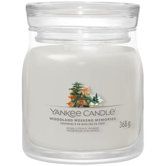 Yankee Candle Woodland Weekend Memories Medium Signature Jar Candle