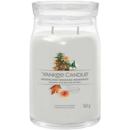 Yankee Candle Woodland Weekend Memories Large Signature Jar Candle