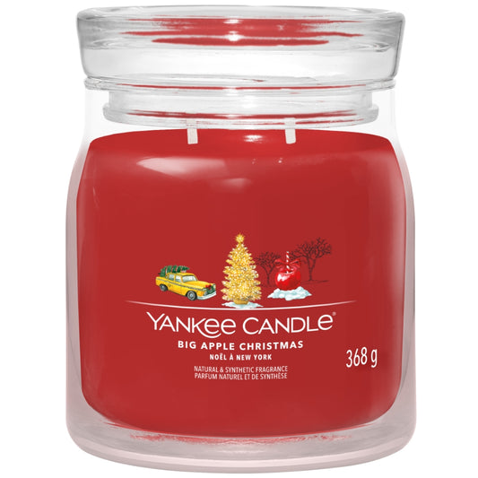 Yankee Candle Big Apple Christmas Medium Signature Jar Candle