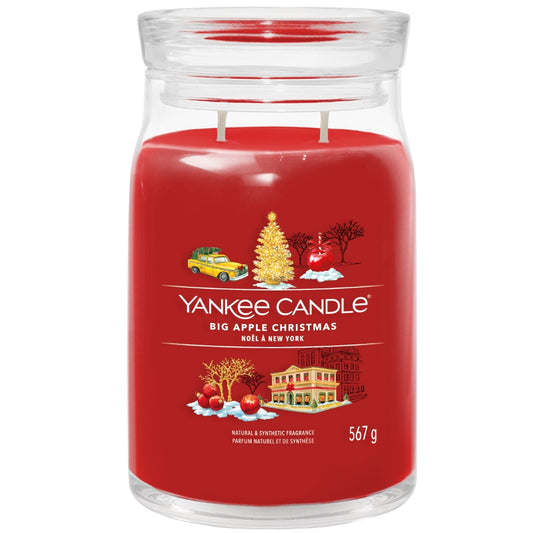 Yankee Candle Big Apple Christmas Large Signature Jar Candle