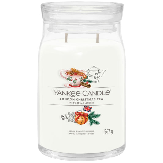 Yankee Candle London Christmas Tea Large Signature Jar Candle