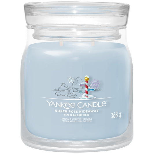 Yankee Candle North Pole Hideaway Medium Signature Jar Candle