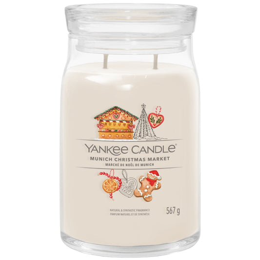 Yankee Candle Munich Christmas Market Large Signature Jar Candle