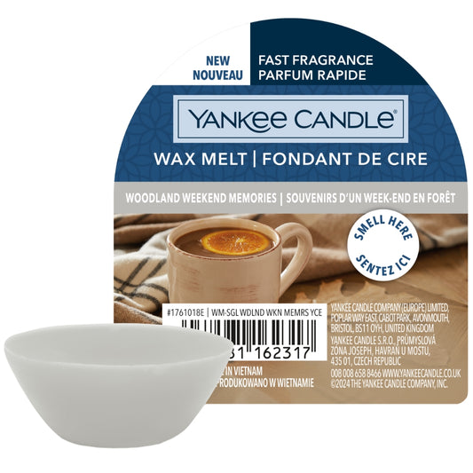 Yankee Candle Woodland Weekend Memories Wax Melt