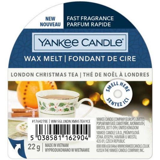 Yankee Candle London Christmas Tea Wax Melt