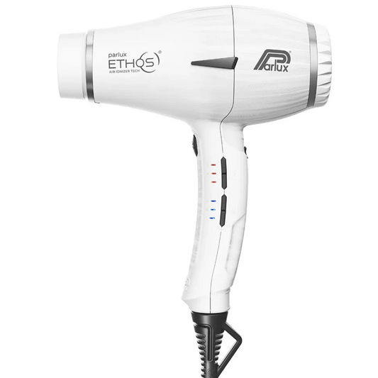 Parlux Ethos Digital Air Ionizer Hair Dryer White