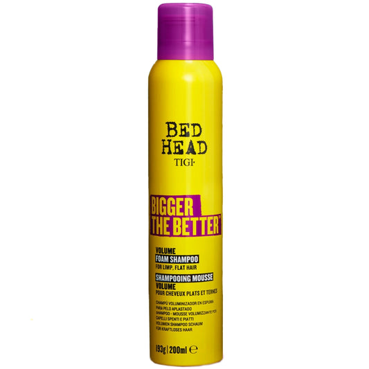 TIGI Bed Head Bigger The Better Volume Foam Shampoo 200ml