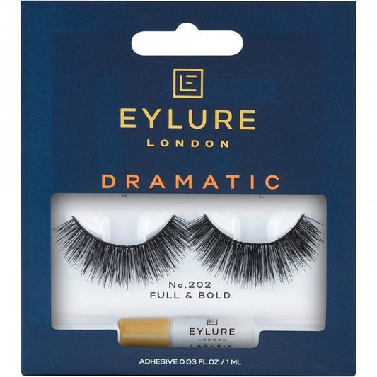 Eylure Dramatic 202 Full & Bold Strip Lashes Black