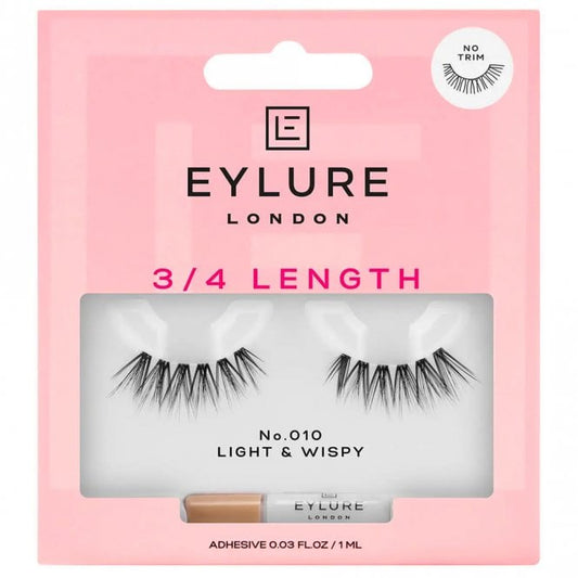 Eylure 3/4 Length 101 Light & Wispy Strip Lashes Black