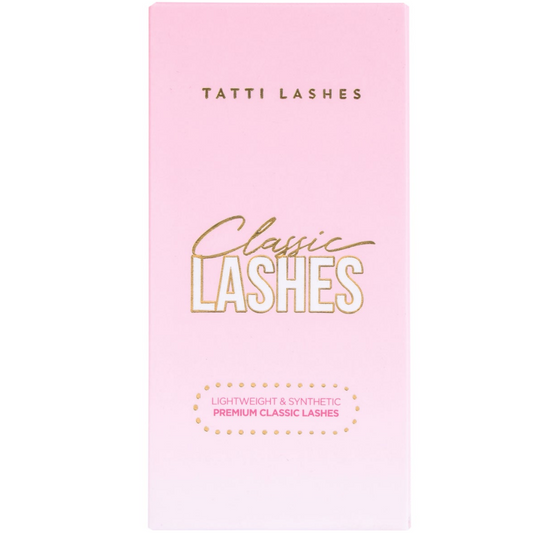 Tatti Lashes 8mm C Curl 0.15 Classic Individual Lashes Black