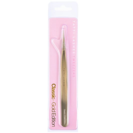 Tatti Lashes Classic 1 Gold Edition Tweezers