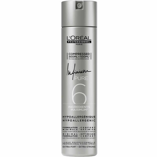 L'Oreal Professionnel Infinium Pure 6 Extra Strong Hairspray 300ml