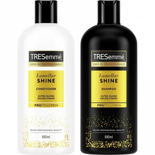 TRESemme Lamellar Shine Ultra Gloss Shampoo & Conditioner Twin 2 x 680ml