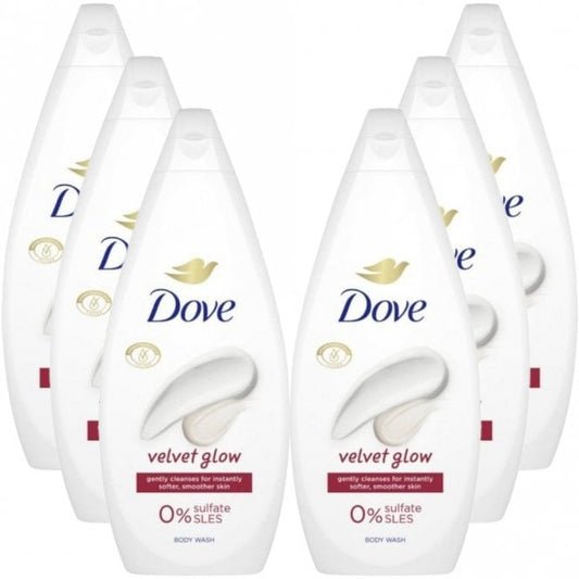 Dove Velvet Glow Body Wash Multipack 6 x 720ml