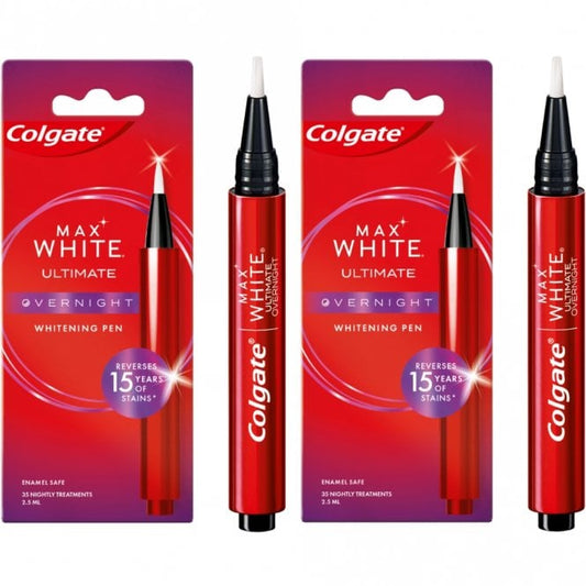 Colgate Optic White Overnight Whitening Pen Duo 2 x 2.35ml