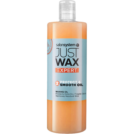 Salon System Just Wax Expert Protect & Smooth Waxing Oil 500ml