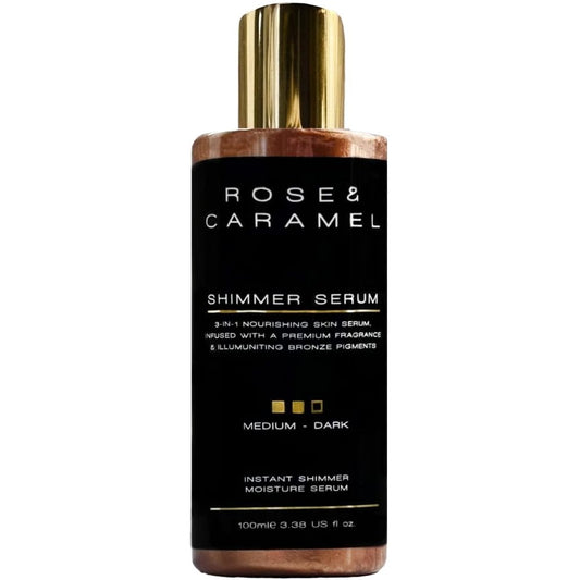 Rose & Caramel Shimmer Serum Medium/Dark 100ml