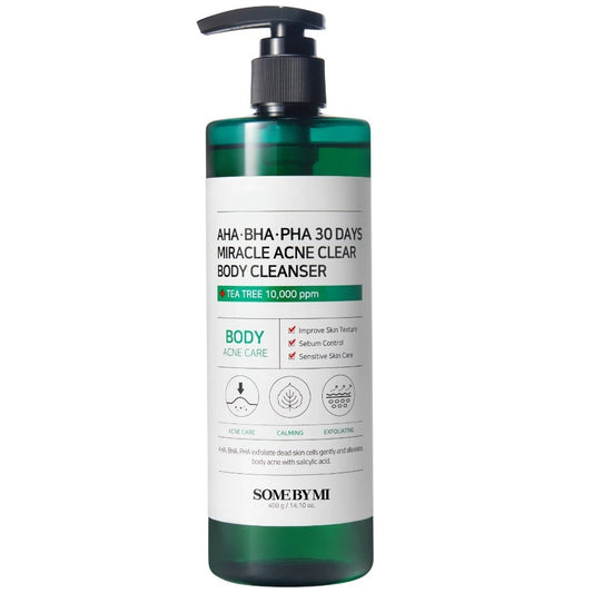 Some By Mi 30 Days AHA, BHA, PHA Miracle Acne Clear Body Cleanser 400g