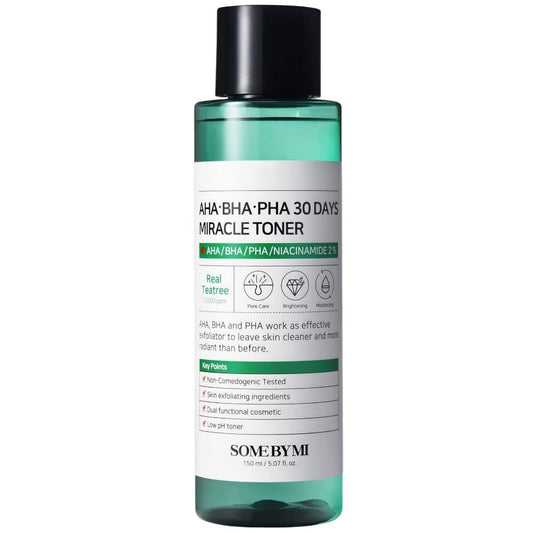 Some By Mi 30 Days AHA, BHA, PHA Miracle Toner 150ml