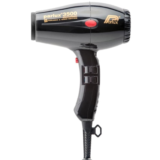 Parlux 3500 Super Compact Ceramic Ionic Hair Dryer Black