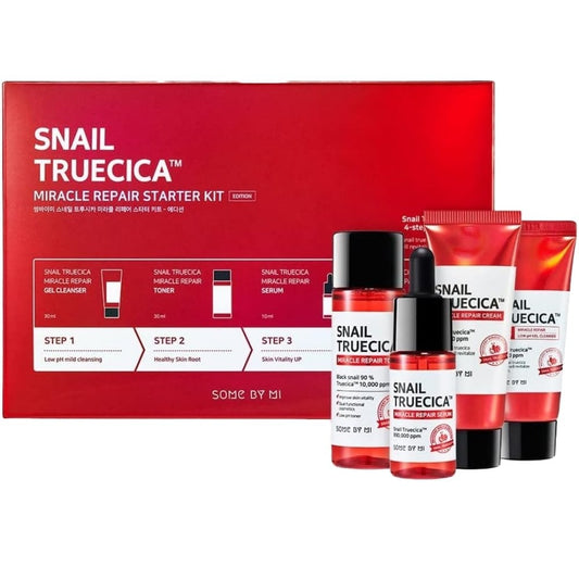 Some By Mi 4 Piece Snail Truecica Miracle Repair Starter Kit