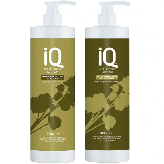 IQ Intelligent Haircare Intense Moisture Shampoo & Conditioner Twin 2 x 1000ml