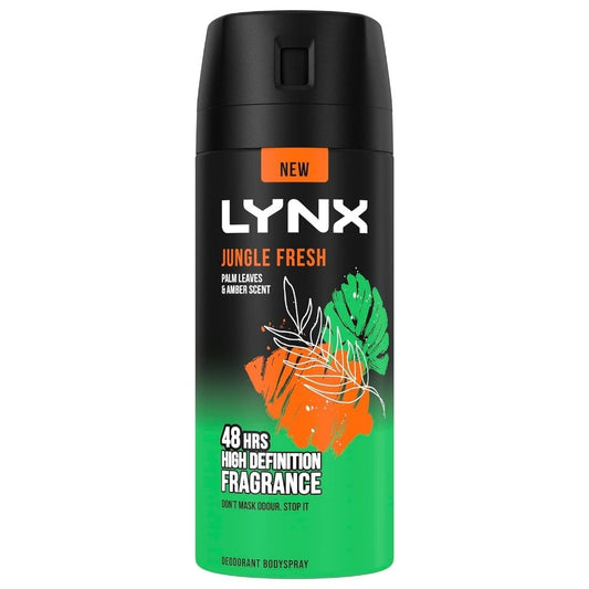 Lynx 48h Jungle Fresh Deodorant Body Spray 150ml