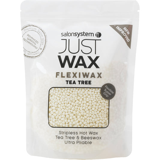 Salon System Just Wax FlexiWax Beads Tea Tree & Beeswax Stripless Hot Wax