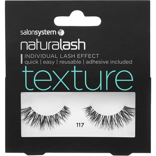 Salon System Naturalash Strip Lashes Black 117