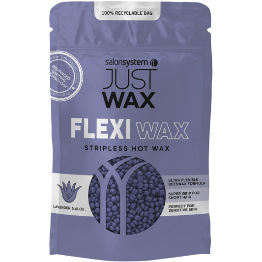 Salon System Just Wax Flexiwax Sensitive Stripless Beads Lavender & Aloe 700g